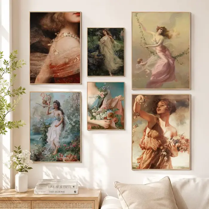 Affiche murale style Art Renaissance