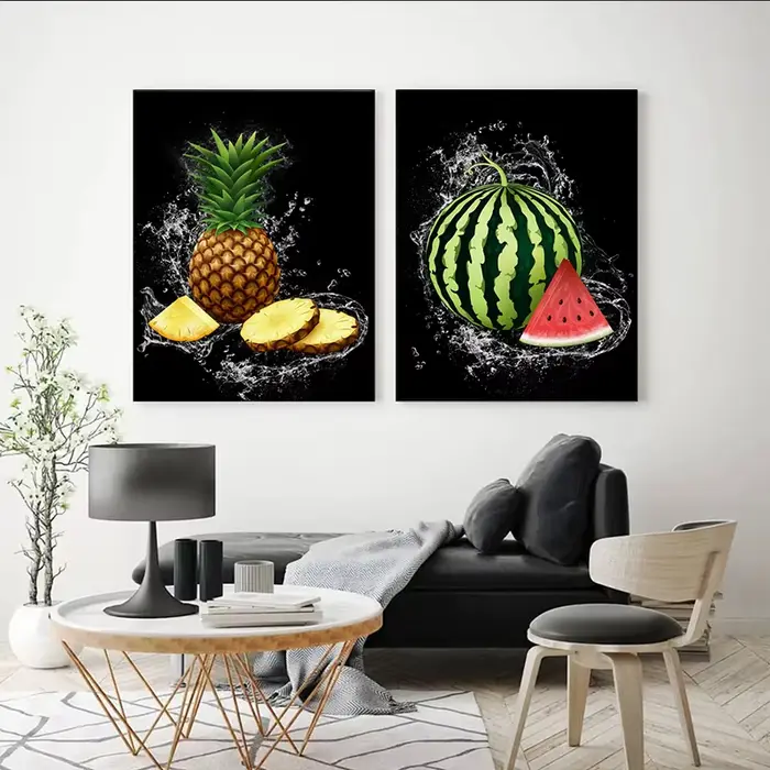 Affiche et impressions de fruits frais naturels Harvey Oranges