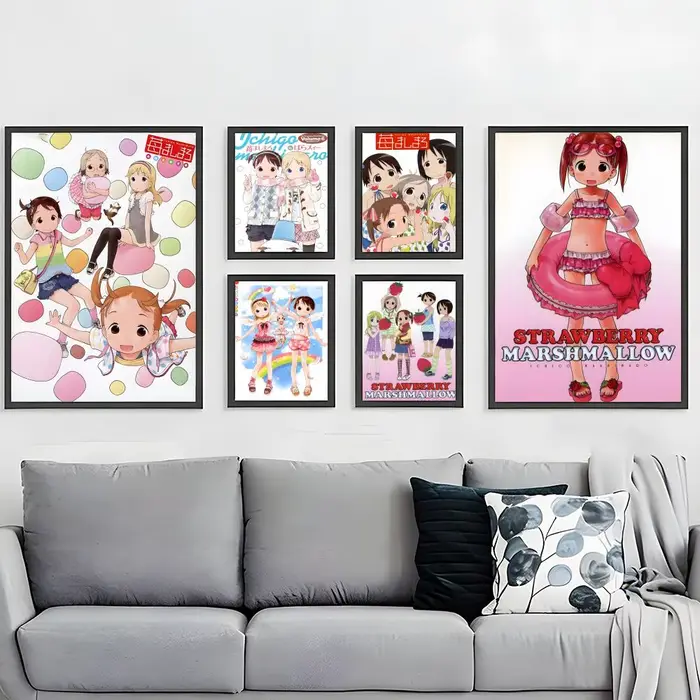 Affiche Anime Strawberry Marshmallow HD