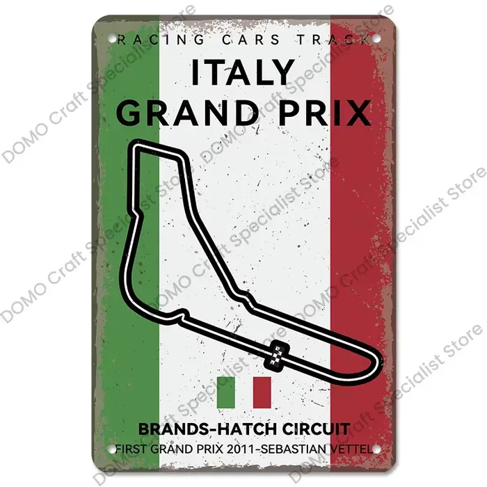 Affiche de Circuit de course F1