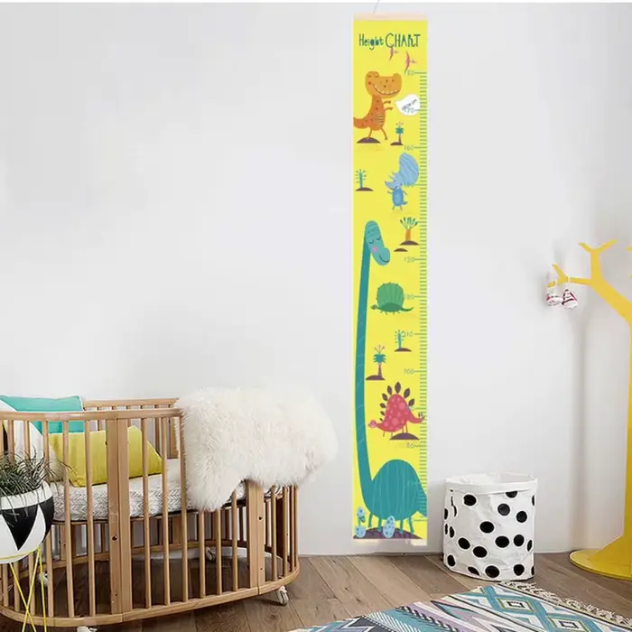 Règles de mesure de la taille des enfants à suspendre au mur avec cadre