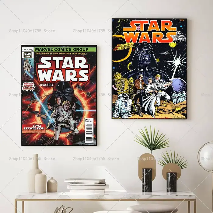 Affiche populaire d'anime S-Star Manga W-Wars