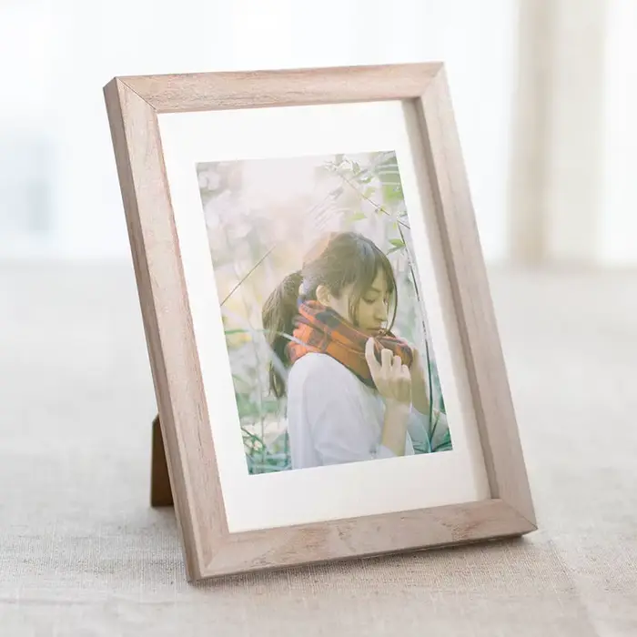 Cadre photo en bois pour murs