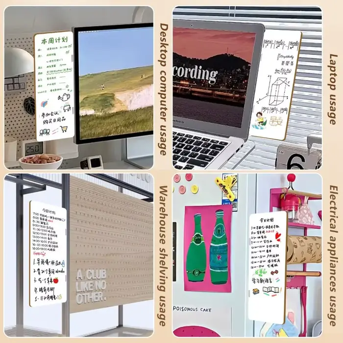 Tableau mémo de messages réinscriptible