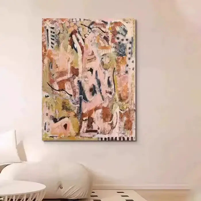 Peinture à l'huile peinte à la main