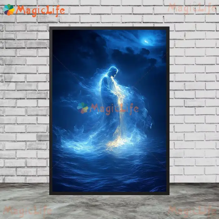 Affiche murale de la religion de Jésus et du christianisme