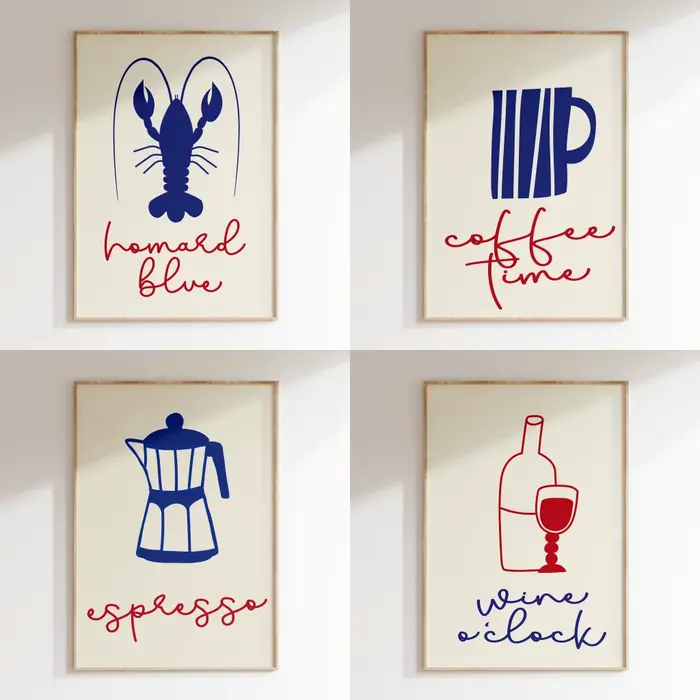Impression d'art mural minimaliste moderne