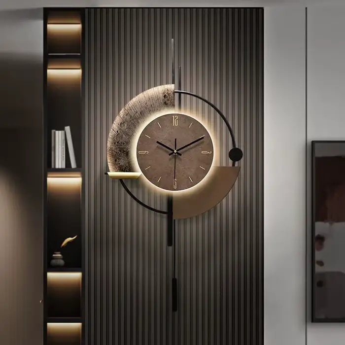 Horloge murale pour salon