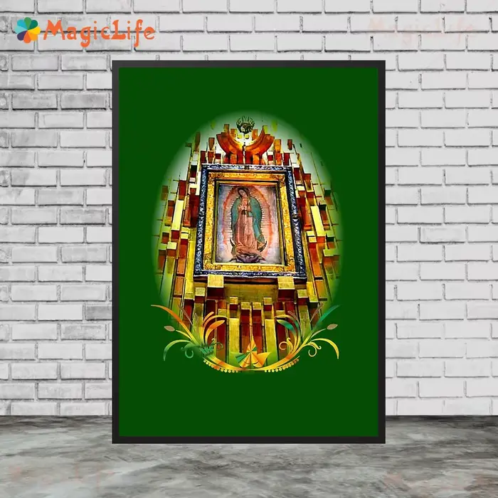 Affiches Vintage de Religion évangée du christianisme de la vierge marie