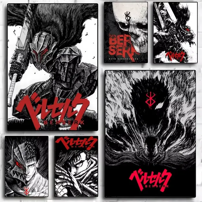 Affiche de dessin animé B-Berserk