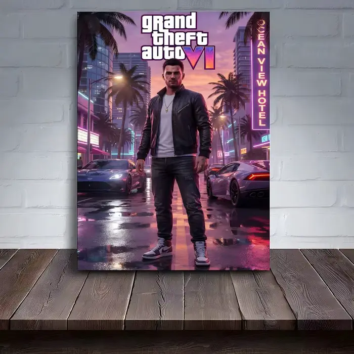 Affiche de jeu populaire G-Gta 6 pour PC