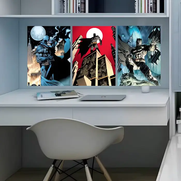 Affiche artistique et élégante de Cool Anime B-BatManES