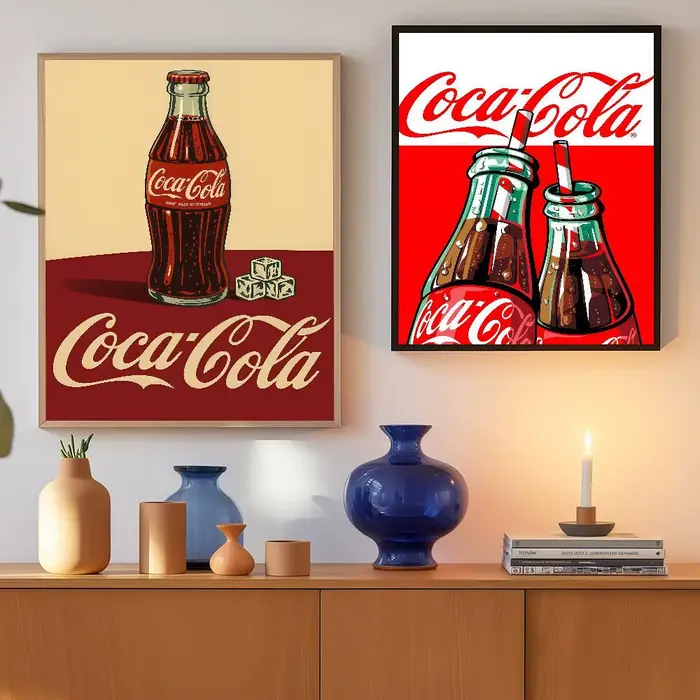 Affiche imprimée à la mode C-Coca C-ColaS