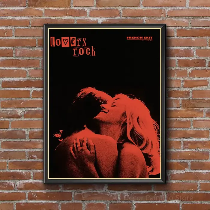 Affiches de fille TV rétro en papier Kraft, imprimés d'amoureux Rock Vintage, peinture artistique murale, étude, décoration de salon de maison, photo