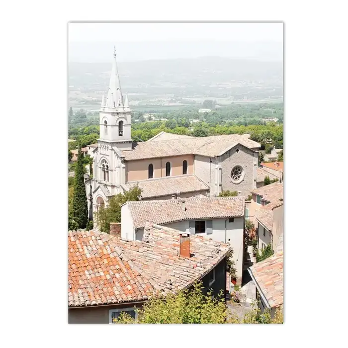 Affiches d'architecture espagnoles et d'italie Puglia, peinture sur toile, feuilles vertes, plantes 
