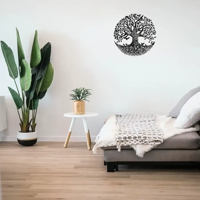 1 morceau de décoration murale arbre de vie