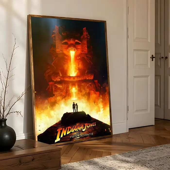 Affiche murale imperméable Indiana Jones et le Grand Cercle