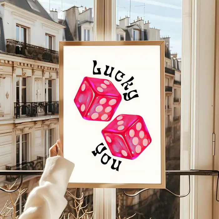 Affiche boule Disco rose, 1 pièce, autocollant d'art mural pour salon, Bar, chambre à coucher, décor