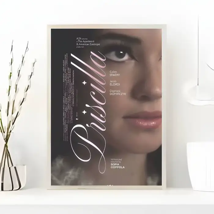 Priscilla – nouveau affiche de film avec imprimés, décoration de maison, chambre à coucher, salon, c