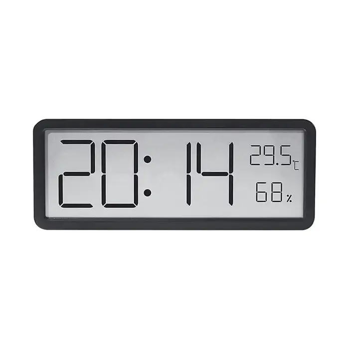 Horloge murale LED, horloges numériques simples, montage mural, humidité électronique multifonctionn