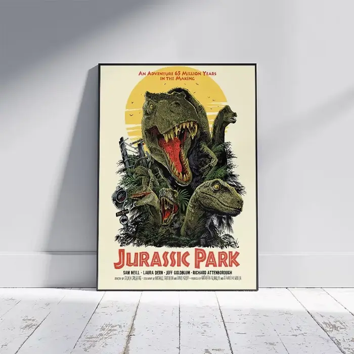 Affiches de films classiques vintage Jurassic Park