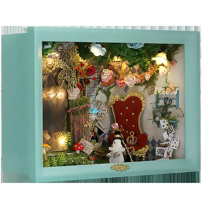 Ensemble de décoration de cadre Photo, modèle de construction d'assemblage de puzzle 3D, jouet fait 