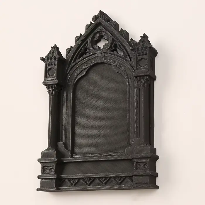 Cadre décoratif en forme d'arche de style gothique sombre transfrontalier pour la décoration murale de maison