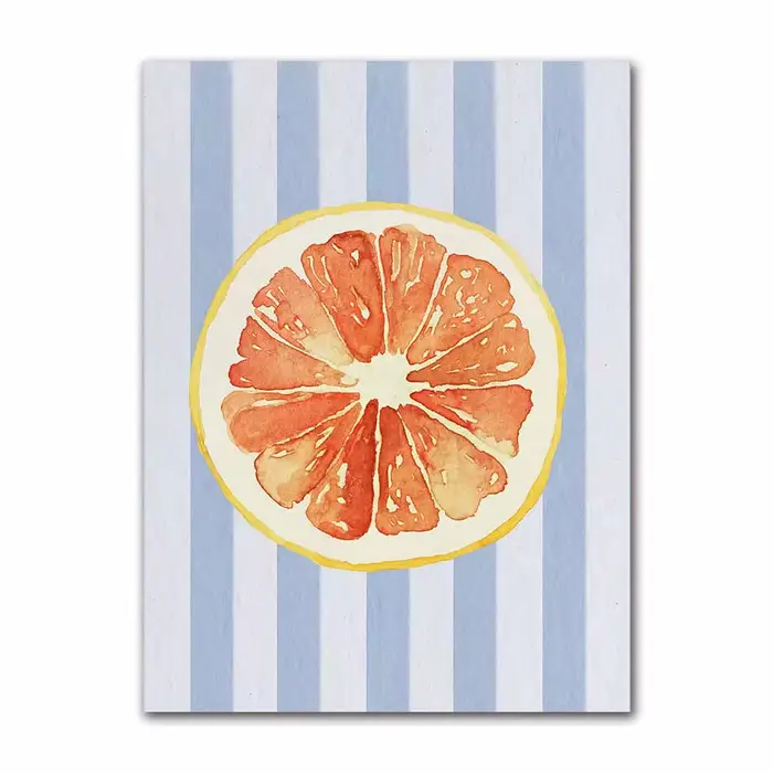 Affiche de citron Orange, peinture sur toile, images d'art murales nordiques, décor de magasin de ma