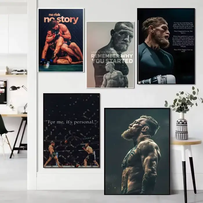 Affiche de boxe Conor McGregor