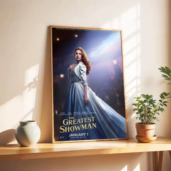 Affiche murale du film musical The Greatest Showman