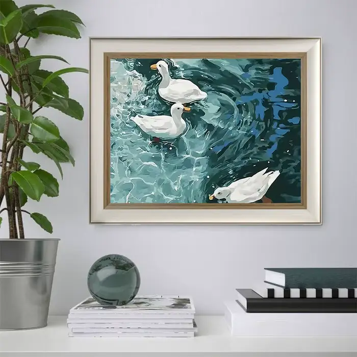 Peinture à l'huile par numéros paysage de montagne bricolage