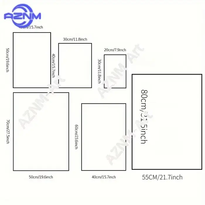 Lot de 1/3 tableaux triptyques minimalistes