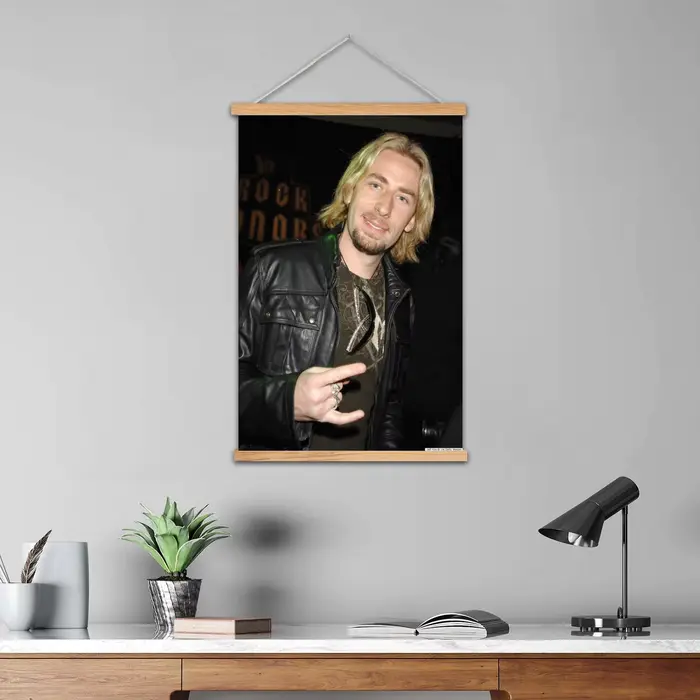 Chad Kroeger – peinture murale encadrée