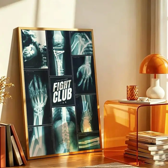 Affiche murale de film F-Fight C-Club, affiche artistique pour salon, chambre à coucher, salle à man