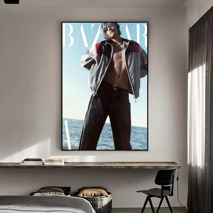 Affiche de chanteur coréen k-kun Taehyung