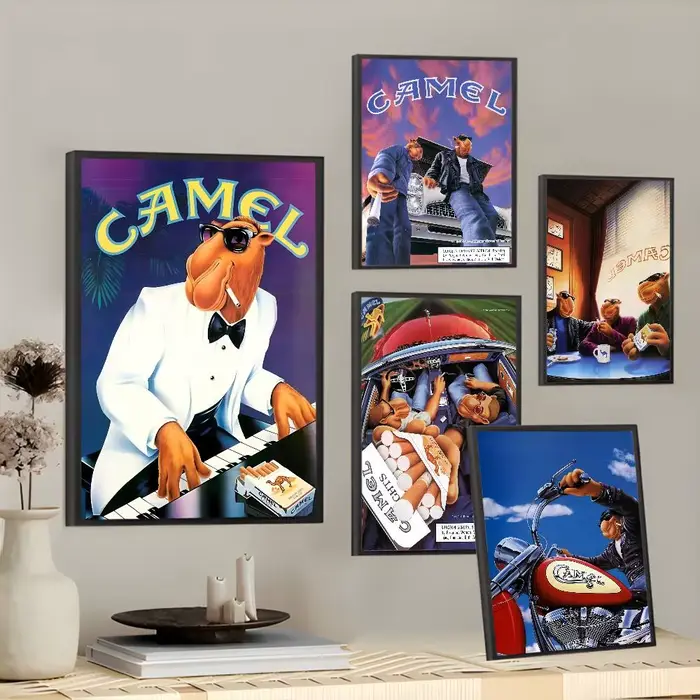 Affiche Vintage C-Camel C-Cigarettes