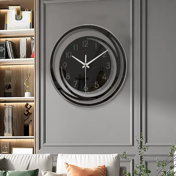 Horloge murale en acrylique de Style Simple