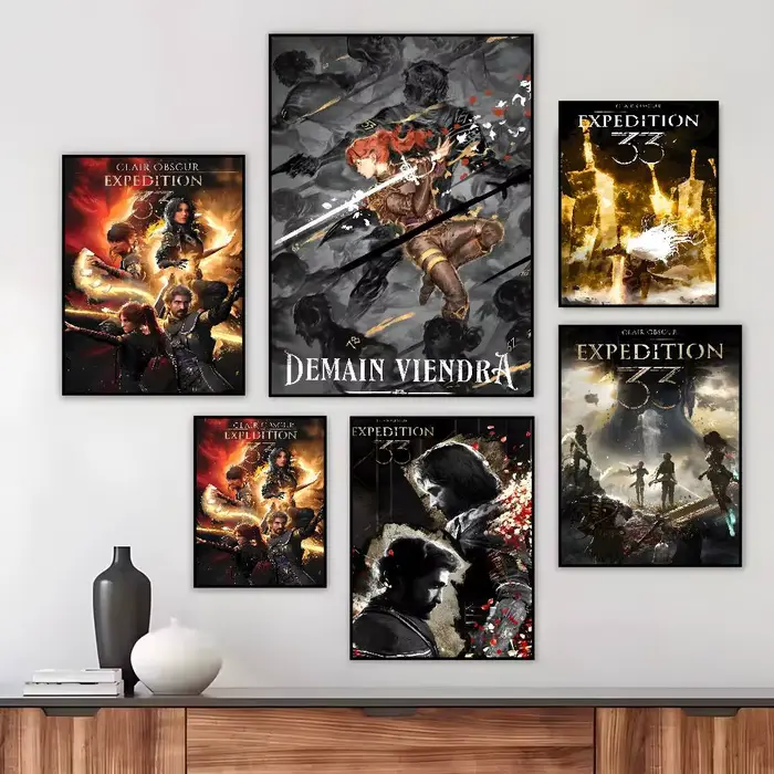Affiche de jeu C-Clair Obscur E-Expedition33