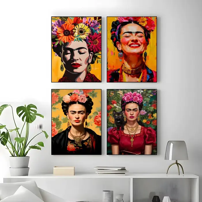 Affiche de peinture d'art Frida Kahlo