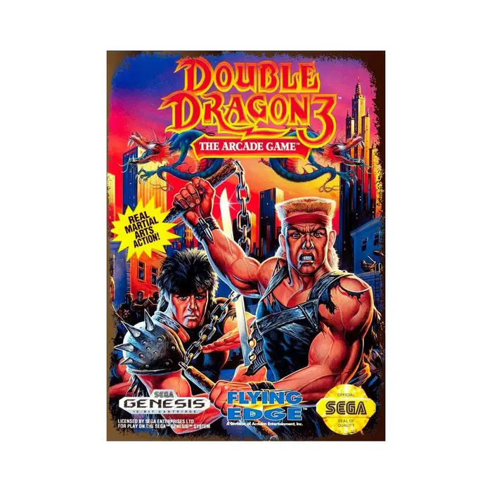 Affiche de film Double Dragon