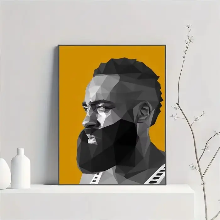 Affiche de basket-ball James Harden
