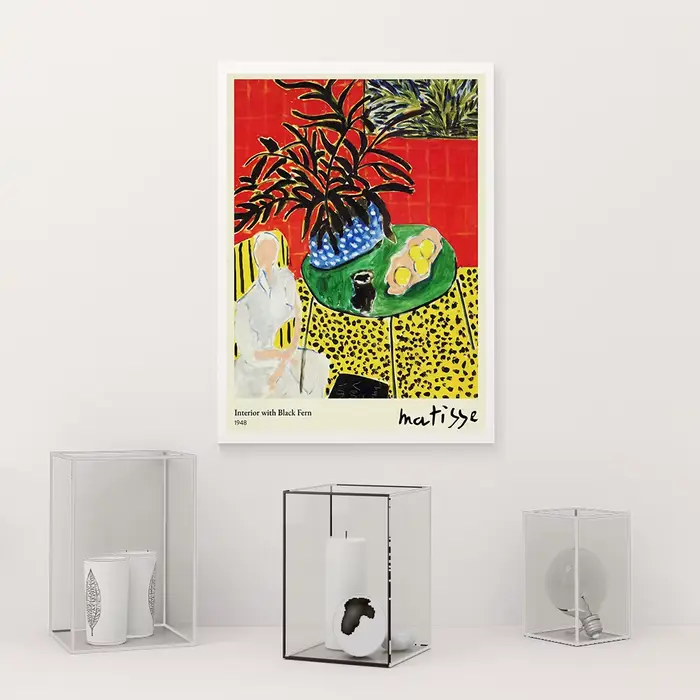 Affiche de peintre du fauvisme français Henri Matisse