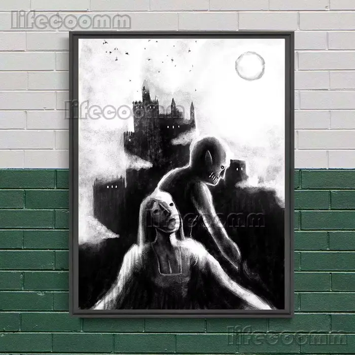 Toile d'art mural sans cadre