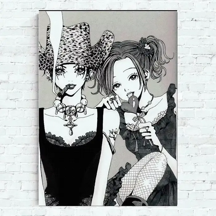 Affiche de dessin animé NANA, pour la maison, le bureau, la cuisine, peinture sur toile esthétique, 