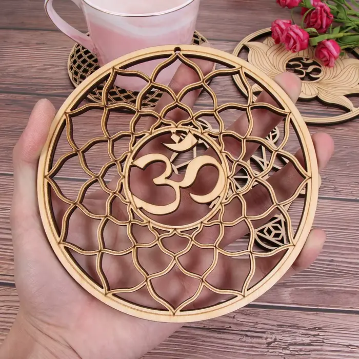 Art mural en bois pour la décoration intérieure