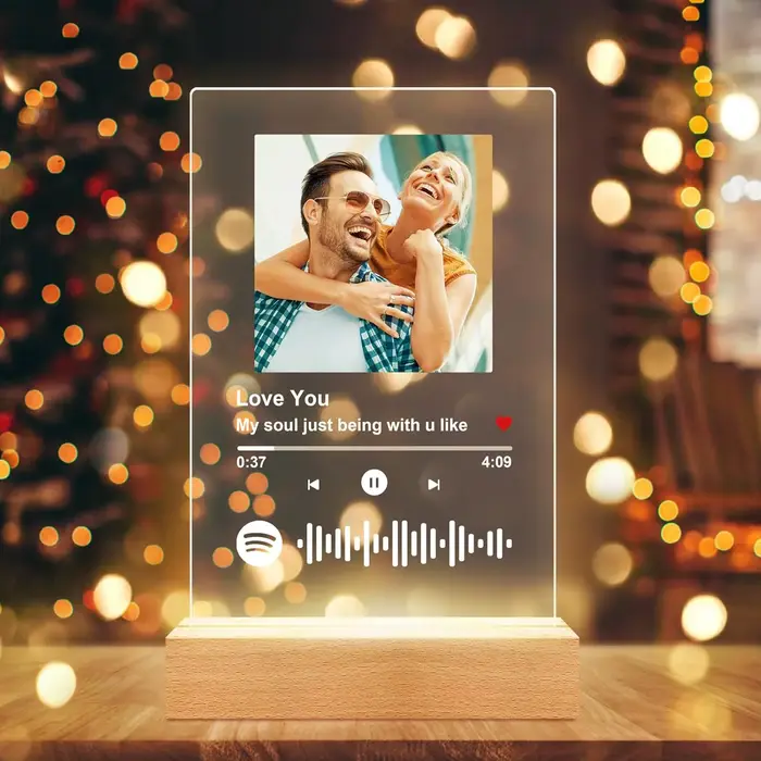 Plaque de chanson Spotify personnalisée