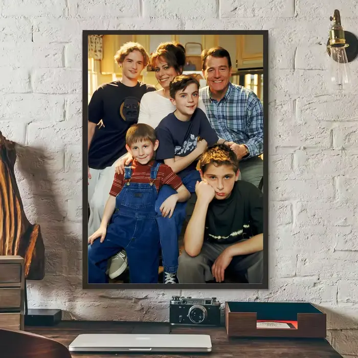 Affiche m-malcolm au milieu, art HD, mur collant, imperméable, pour la maison, salon, chambre à couc