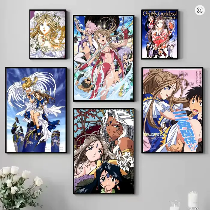 Anime Ah! Affiche murale d'art HD My G-Dess