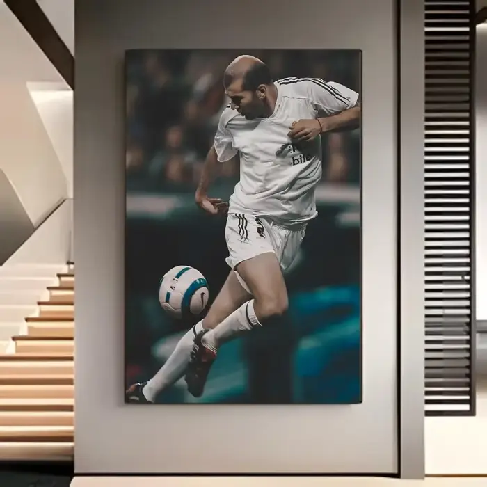 Affiche murale Zinedine Zidane