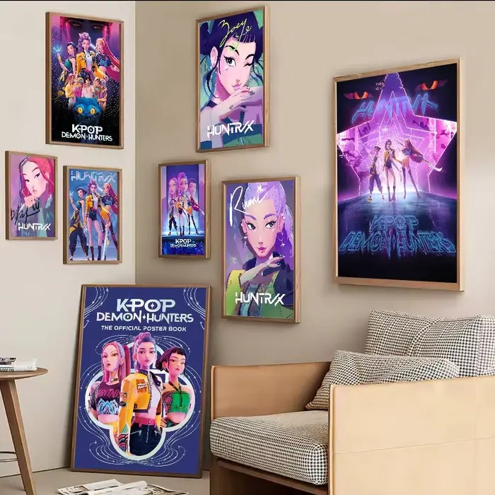 Affiches de films classiques Kpop D-Demon H-Hunters